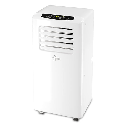 SUNTEC Mobiles Klimagerät Impuls 2.6 Eco R290 – Klimaanlage mobil und leise mit Abluftschlauch – Kühler & Entfeuchter für Räume bis 34 qm – Mobile Kühlung für Wohnung & Büro – 9.000 BTU | 2600 Watt